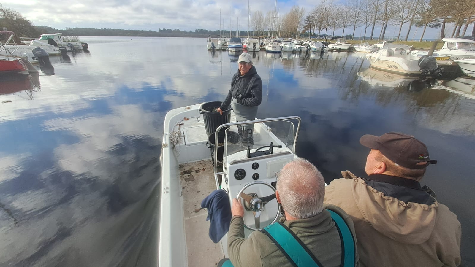 Nettoyage de frayères